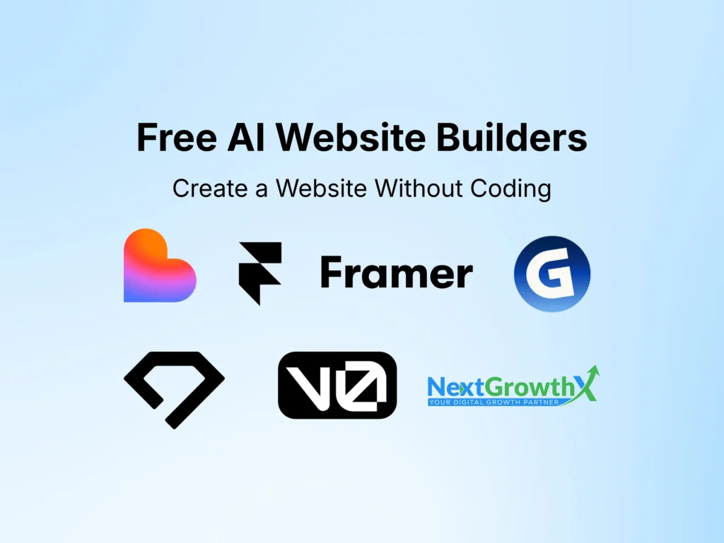 free AI website builder