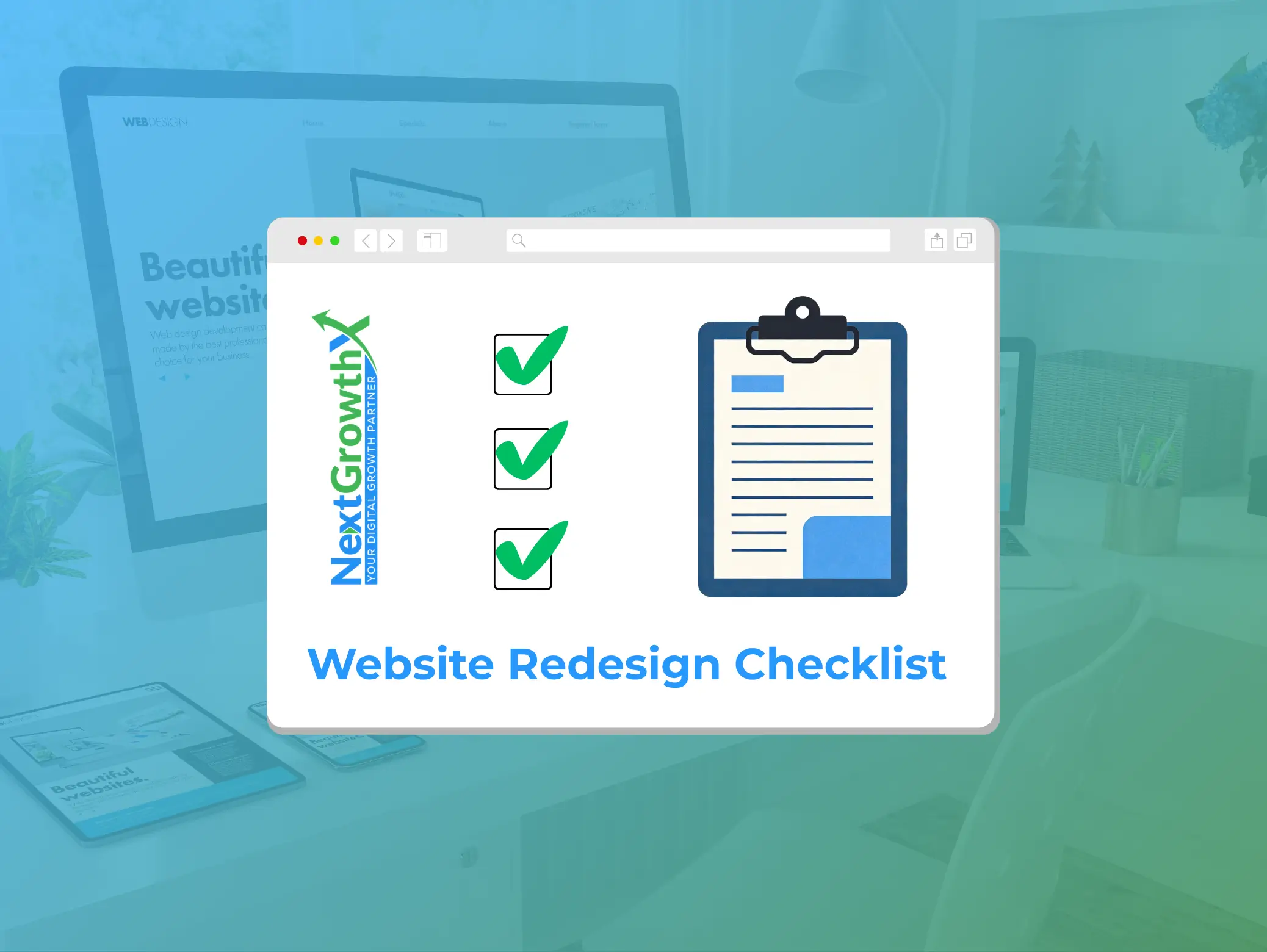 website redesign checklist