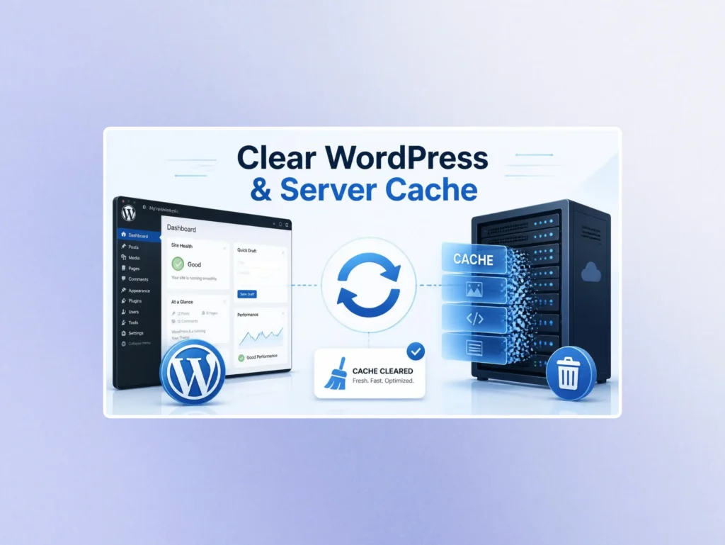 clear WordPress cache